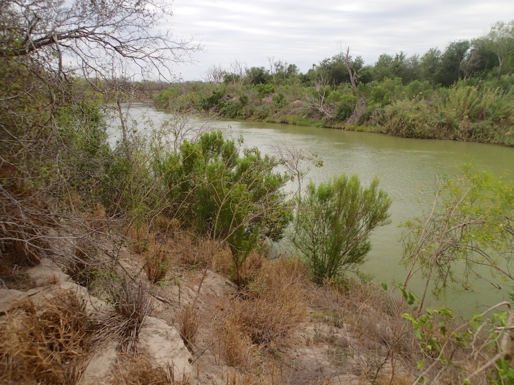 Our first Glimpse of the Rio Grande 