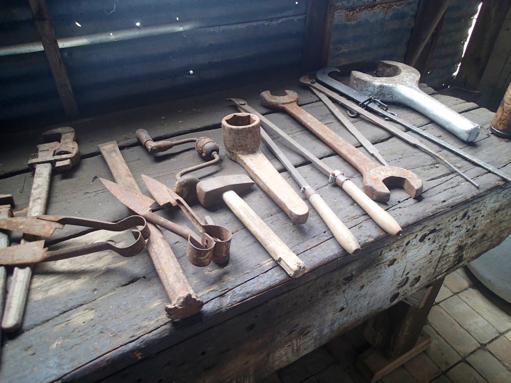 Tools at the Pump House