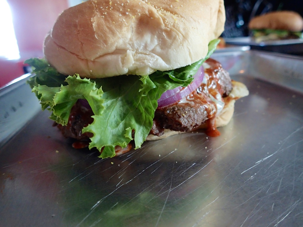 Buffalo Burger at the Silo, ( OK, not the best in town) 