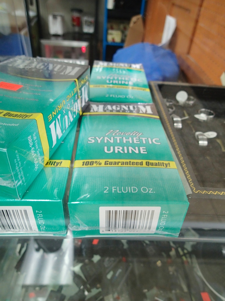 Yes, Synthetic Urine, apparently we all need it 