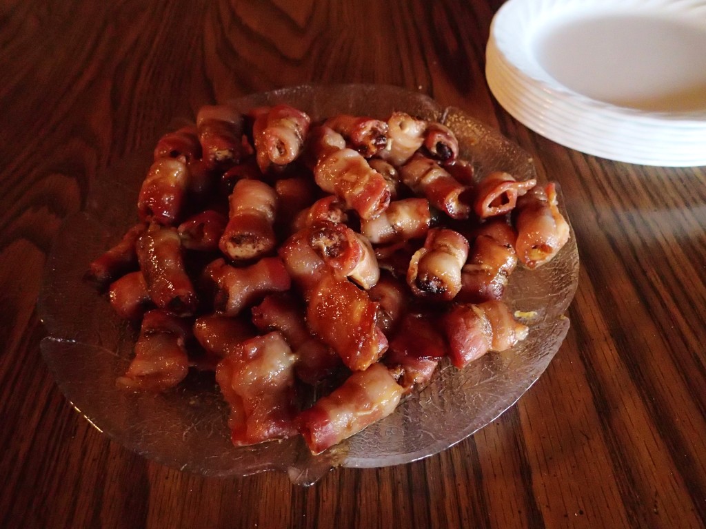Bacon Wrapped Chicken Appetizer at Guardian Eagle Lodge 