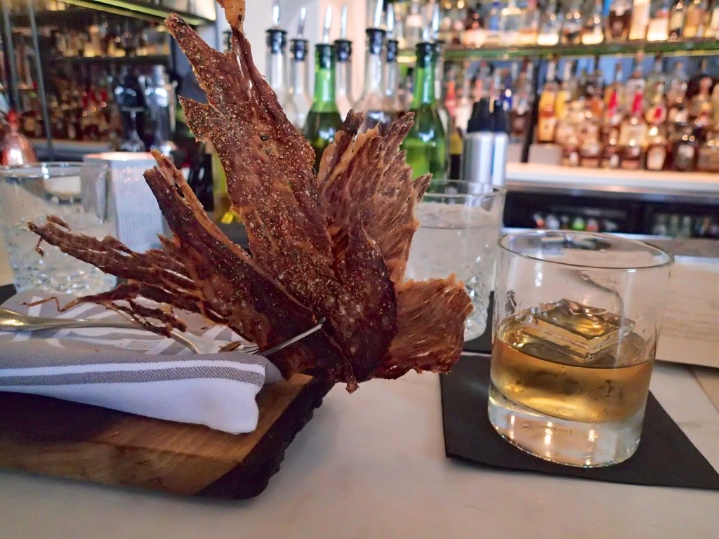 Beef Jerky and Bourbon at VOX Table 
