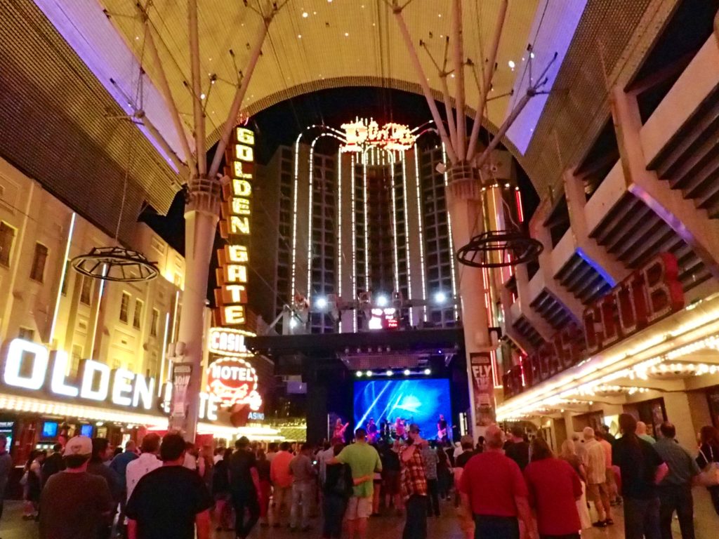 Outdoor stage near the Plaza 